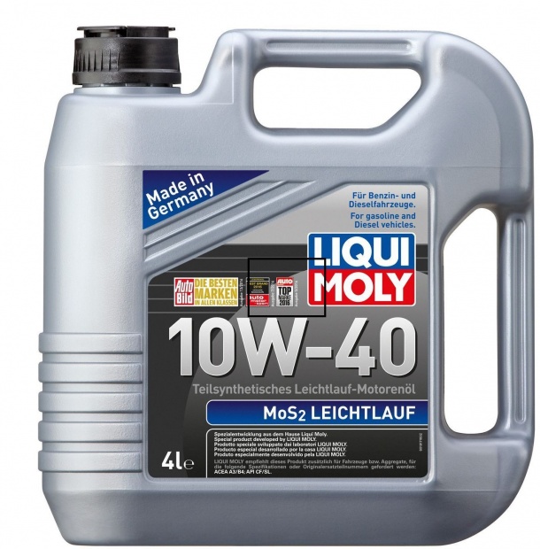 Liqui Moly MoS2 10W-40 spec. motorolaj 4l
