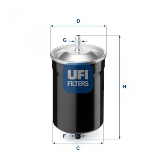 UFI üzemanyagszűrő